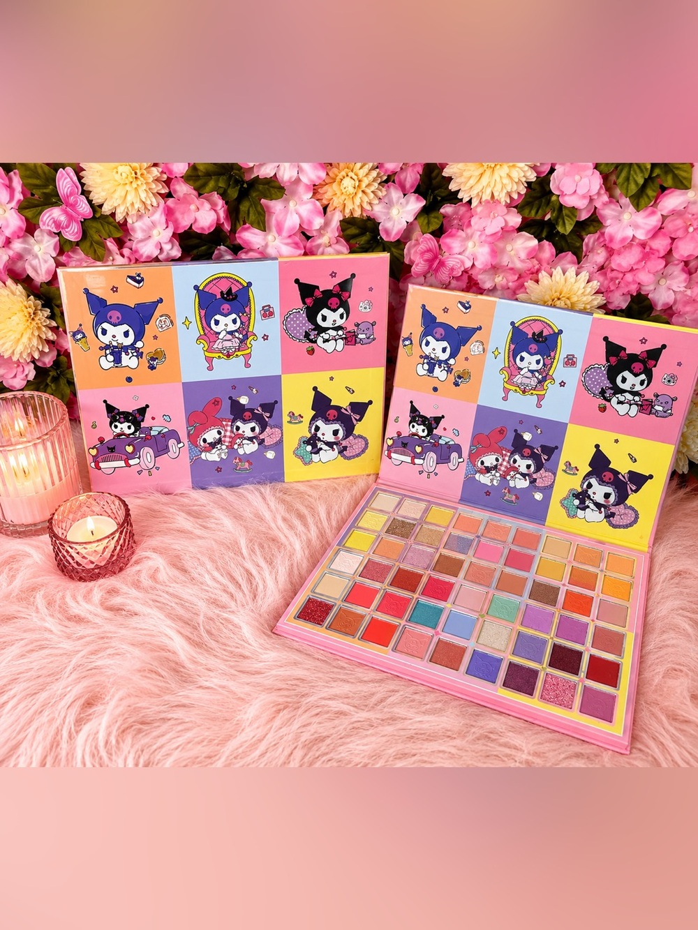 x Eyeshadow Palette - Pink Multi-Color Women's Makeup